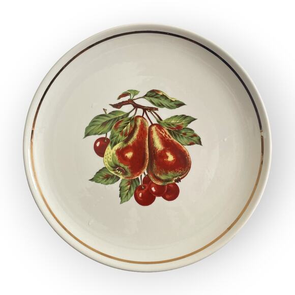 Vintage Conrad Crafters Wheeling WV. 1776-1976 3 dessert fruit plates - Picture 4 of 9